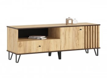 Тумба ТВ (1500) Роджина дуб крафт (Миф) в Каменске-Уральском - kamensk-uralskij.mebel-e96.ru