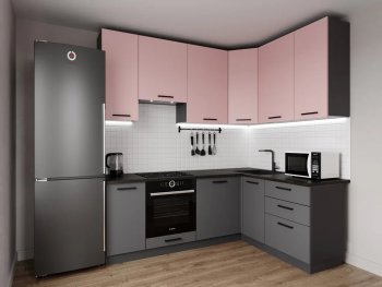 Угловой кухонный гарнитур Роза 2200*1600 мм Sanvut в Каменске-Уральском - kamensk-uralskij.mebel-e96.ru