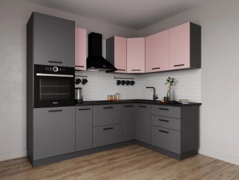 Угловой кухонный гарнитур Роза 2400*1600 мм Sanvut в Каменске-Уральском - kamensk-uralskij.mebel-e96.ru