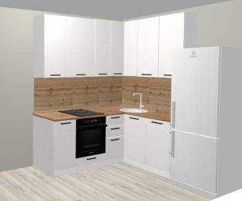 Кухонный гарнитур угловой 2000*1400 мм (Санвут) в Каменске-Уральском - kamensk-uralskij.mebel-e96.ru