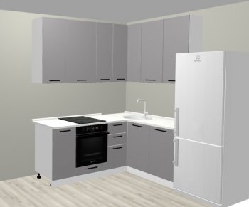 Кухонный гарнитур угловой 2000*1400 мм (Санвут) в Каменске-Уральском - kamensk-uralskij.mebel-e96.ru