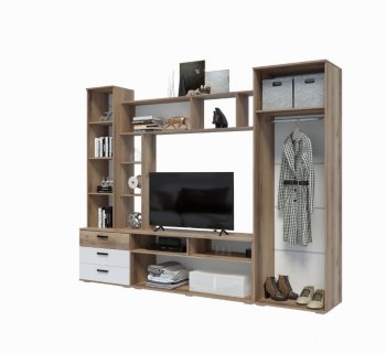 Стенка Крокус белый (Эра) в Каменске-Уральском - kamensk-uralskij.mebel-e96.ru