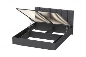 Кровать с подъемным механизмом Шарм (арт.031М1) Антрацит (Диал) в Каменске-Уральском - kamensk-uralskij.mebel-e96.ru | фото