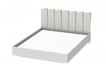 Кровать Шарм (арт.031), настил, экокожа Sontex Milk (Диал) в Каменске-Уральском - kamensk-uralskij.mebel-e96.ru | фото