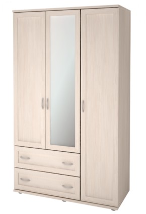 Шкаф для одежды 3-х дверный Ника-Люкс 18 в Каменске-Уральском - kamensk-uralskij.mebel-e96.ru