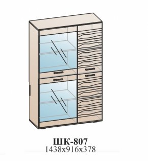 Шкаф ЛОТОС (ШК-807) Бодега белая в Каменске-Уральском - kamensk-uralskij.mebel-e96.ru | фото