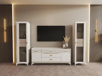 Стенка Сиде Белая (СБК) в Каменске-Уральском - kamensk-uralskij.mebel-e96.ru
