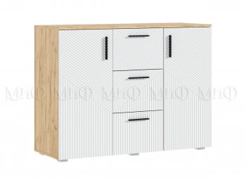 Комод Сильвия, крафт/белый (Миф) в Каменске-Уральском - kamensk-uralskij.mebel-e96.ru