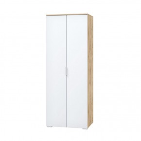 Шкаф для одежды 2х дверный 800 мм Сканди белый (МЛК) в Каменске-Уральском - kamensk-uralskij.mebel-e96.ru | фото