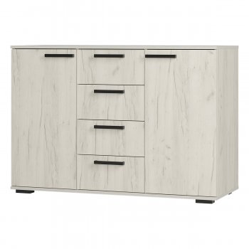 Комод Стандарт №2 NEW крафт белый  (БТС) в Каменске-Уральском - kamensk-uralskij.mebel-e96.ru