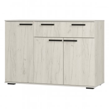 Комод Стандарт 4 NEW крафт белый (БТС) в Каменске-Уральском - kamensk-uralskij.mebel-e96.ru