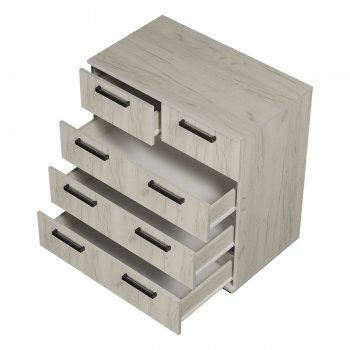 Комод Стандарт №5 NEW крафт белый (БТС) в Каменске-Уральском - kamensk-uralskij.mebel-e96.ru