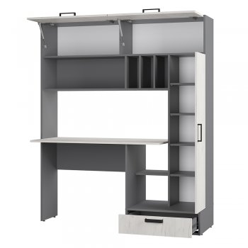 Стол компьютерный Техно графит/крафт  (БТС) в Каменске-Уральском - kamensk-uralskij.mebel-e96.ru