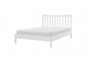 Кровать из массива Виола белый античный (БМ) в Каменске-Уральском - kamensk-uralskij.mebel-e96.ru