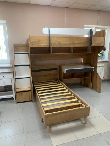 Кровать-чердак Омега-3 комп.2 в Каменске-Уральском - kamensk-uralskij.mebel-e96.ru